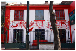 Mural on a building, Constituci?near Fernando M?uez de la Plata, Bellavista.