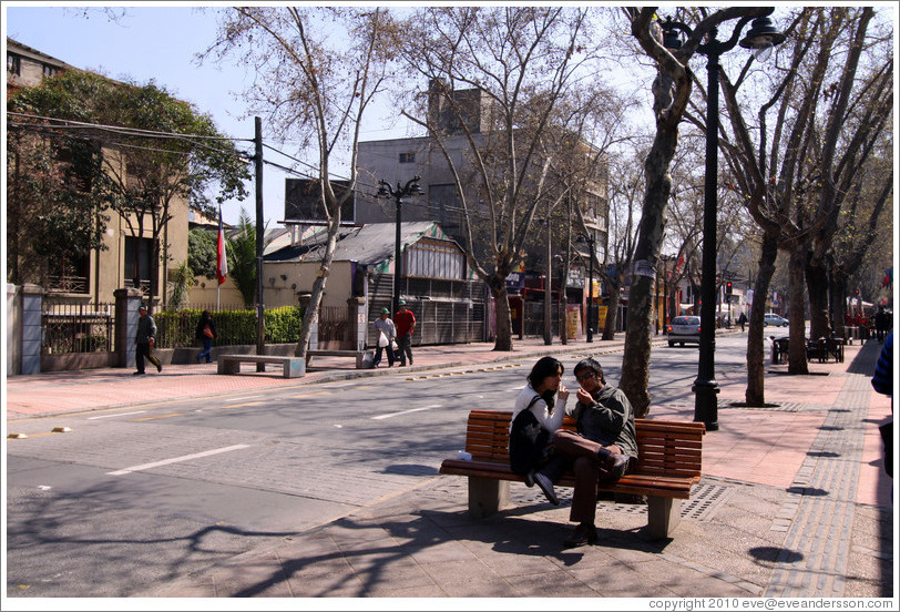 Couple on a bench, P?Nono, Bellavista.