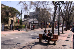 Couple on a bench, P?Nono, Bellavista.