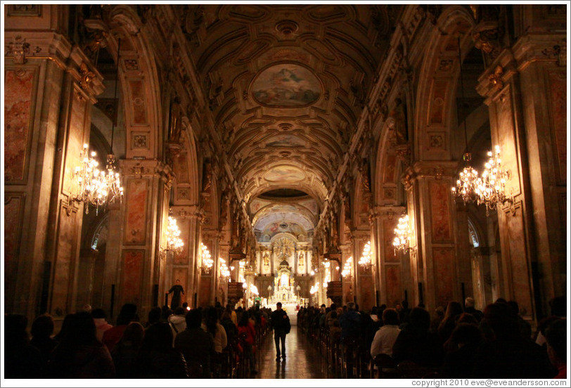 Nave, Cathedral Metropolitana, Plaza de Armas.