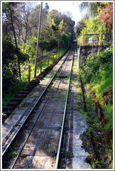 Funicular tracks, Cerro San Crist?.