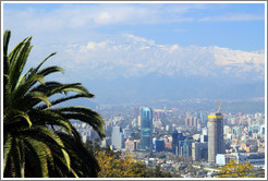 View of Santiago from Cerro San Crist?.