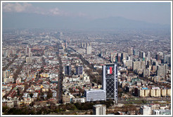 View of Santiago from Cerro San Crist?.