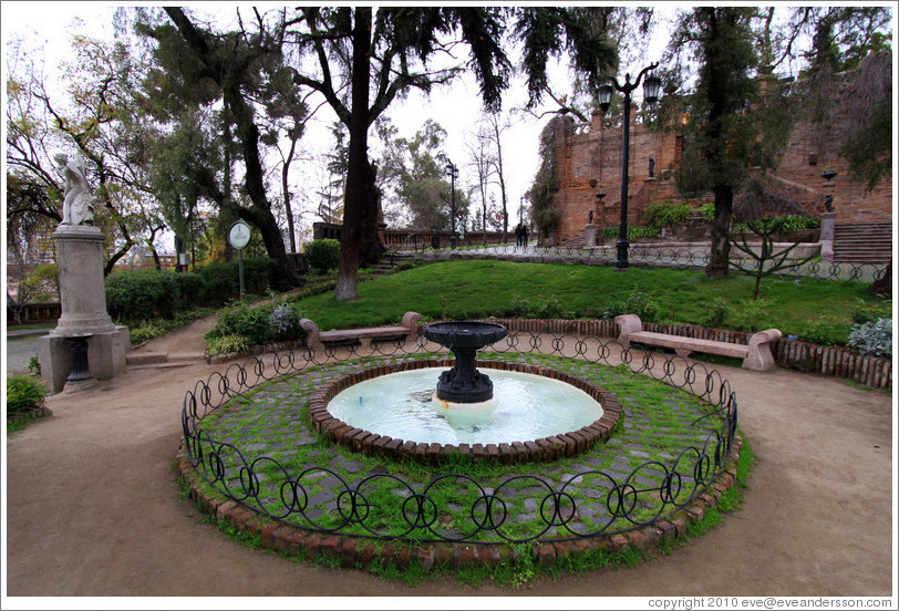 Jard?Circular (Circular Garden), Cerro Santa Luc?