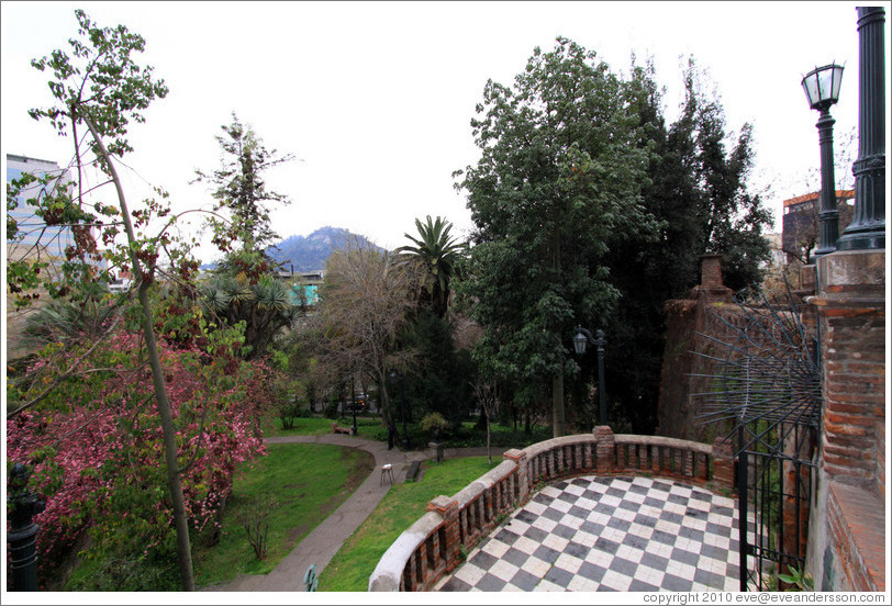 One of the gardens, Cerro Santa Luc?