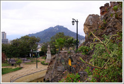 View of Cerro San Crist? from Cerro Santa Luc?