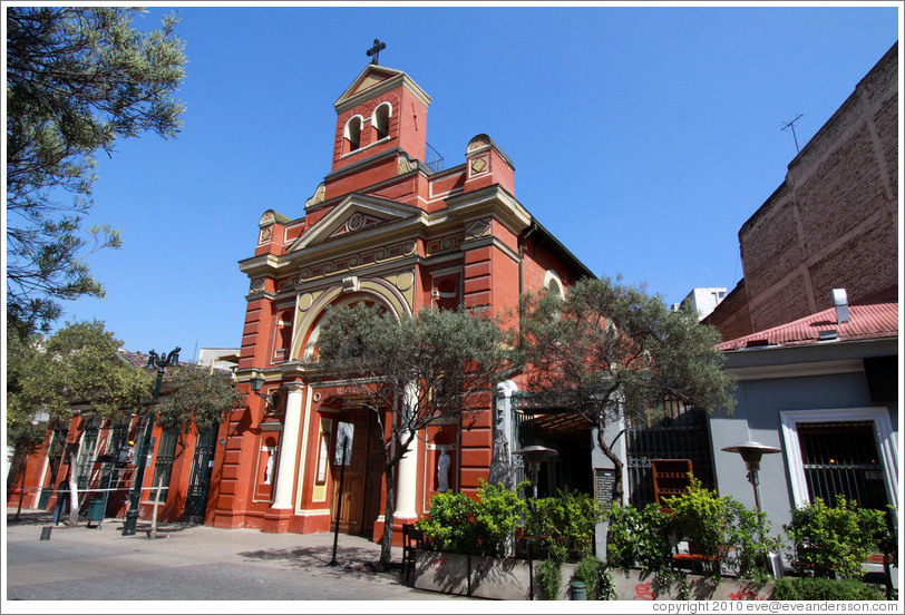 Iglesia de la Veracruz, Jos?ictorino Lastarria, Lastarria neighborhood.