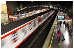 Santiago Metro, Pedro de Valdivia station.