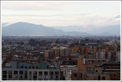 View of Santiago from the RQ Santiago Suites hotel.