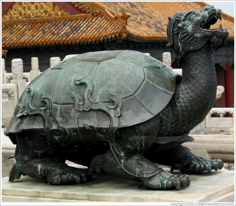 Dragon turtle.  Forbidden City.