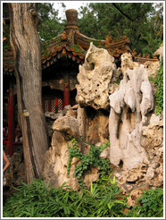 Volcanic rocks.  Forbidden City.