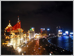 Bund at night.