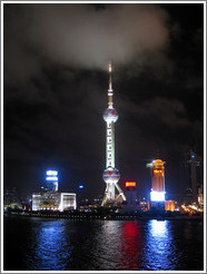 Oriental Pearl TV tower.