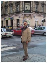 Alen Zekulic, a Croatian, in downtown Zagreb.