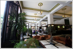 Lobby, Hotel Ambos Mundos, Old Havana.