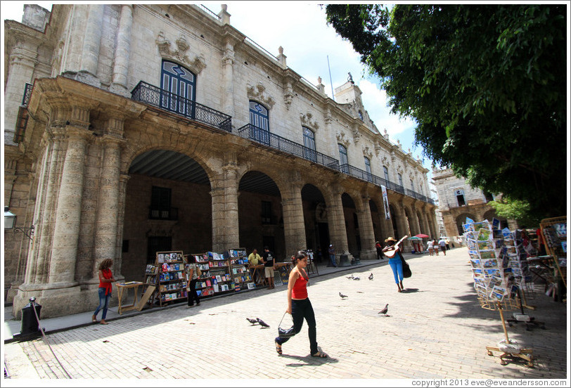 Palacio de Los Capitanes Generales, former residence of the governors of Havana, Plaza de Armas, Old Havana.