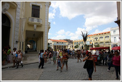 Plaza Vieja, Old Havana.