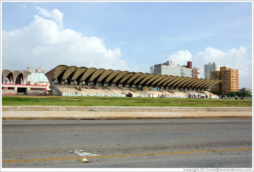 Parque Jos&eacute; Mart&iacute; stadium.