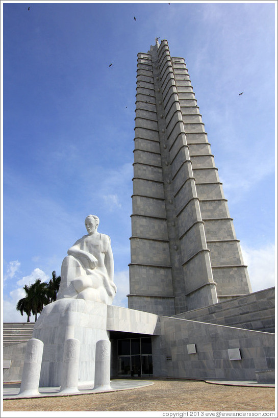 Jos&eacute; Mart&iacute; memorial, Plaza de la Revoluci&oacute;n.