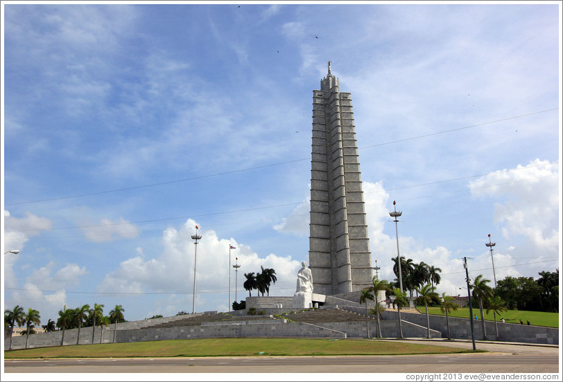 Jos&eacute; Mart&iacute; memorial, Plaza de la Revoluci&oacute;n.