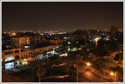 View of Havana from Hotel Saratoga at night.