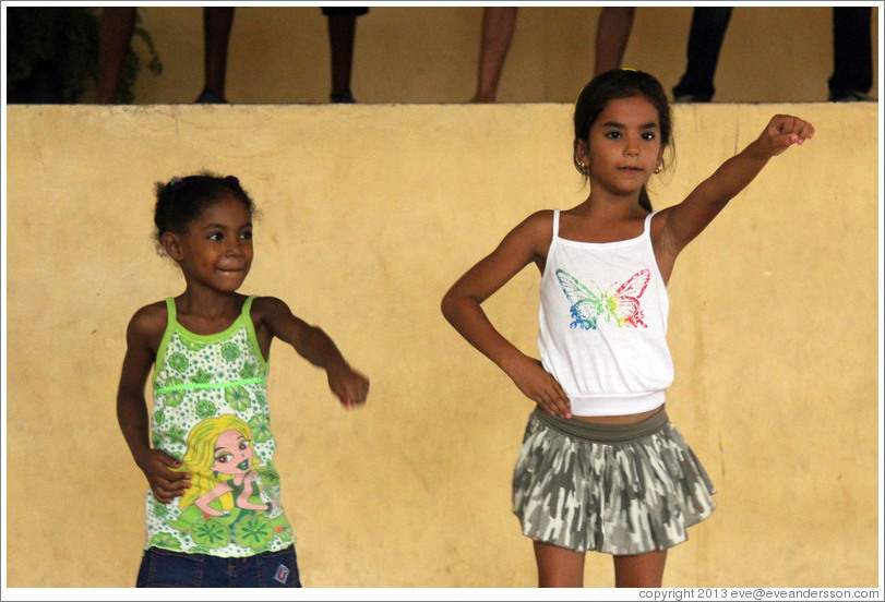 Girls dancing, Abraham Lincoln Cultural Center.