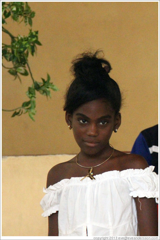 Girl performing, Abraham Lincoln Cultural Center.