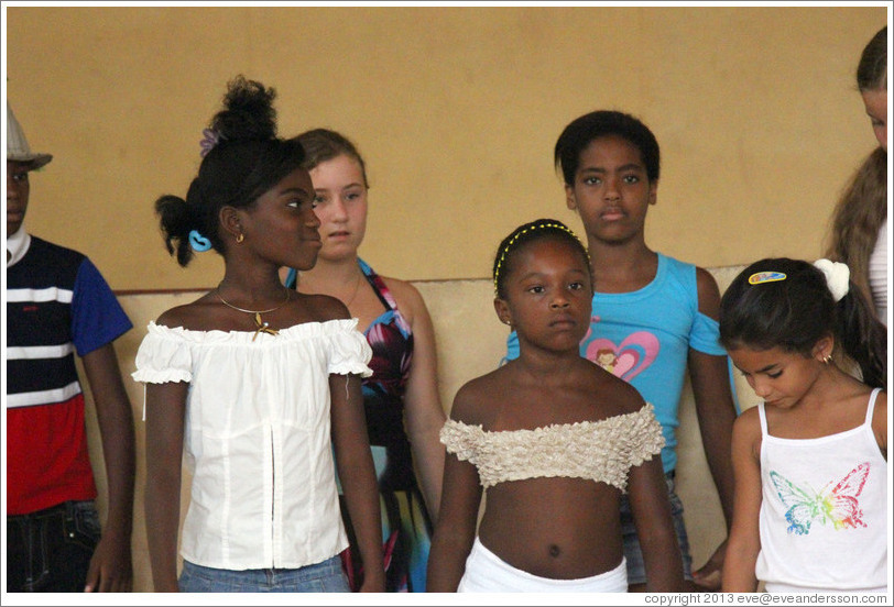 Children performing, Abraham Lincoln Cultural Center.