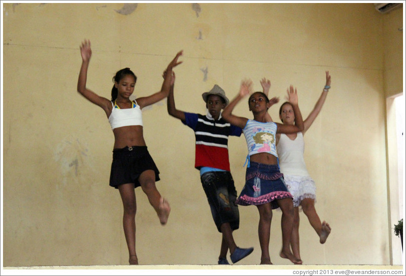 Children dancing, Abraham Lincoln Cultural Center.