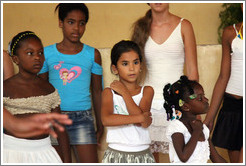 Girls performing, Abraham Lincoln Cultural Center.