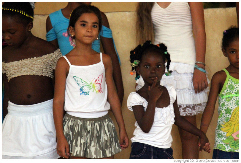 Girls performing, Abraham Lincoln Cultural Center.