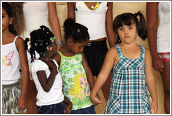 Girls performing, Abraham Lincoln Cultural Center.