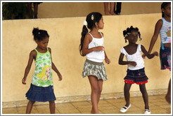 Girls performing, Abraham Lincoln Cultural Center.