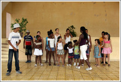 Children performing, Abraham Lincoln Cultural Center.