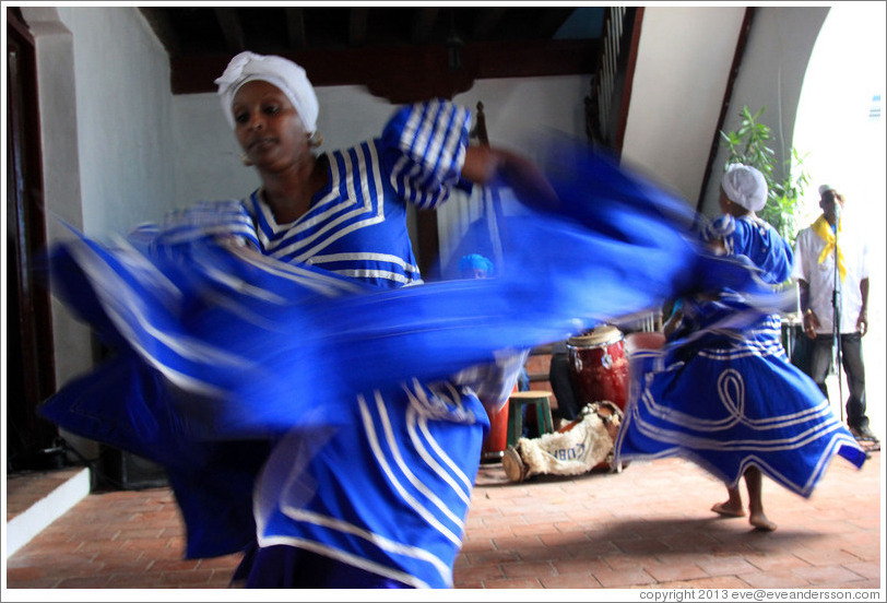 Dancers, Grupo Afrocuba de Matanzas.