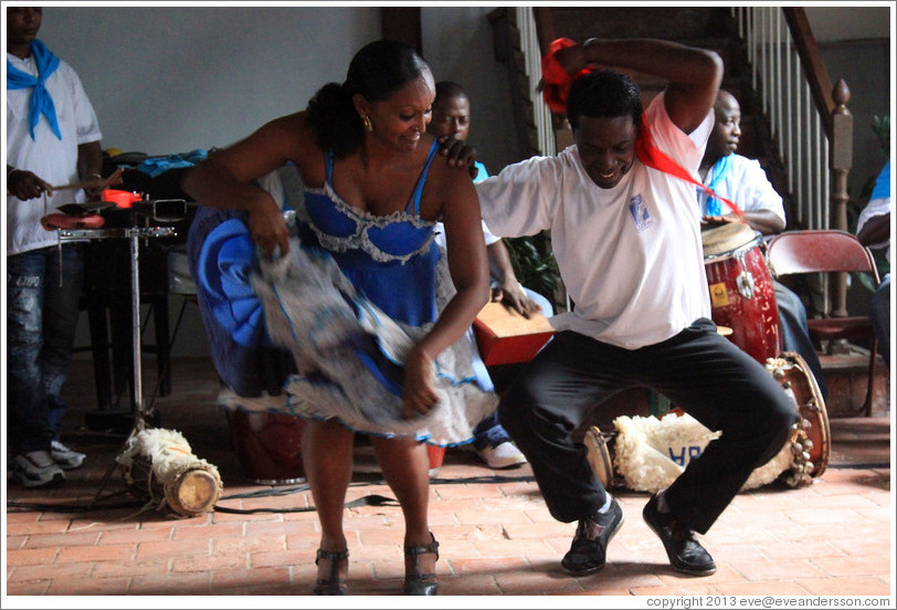 Dancers, Grupo Afrocuba de Matanzas.