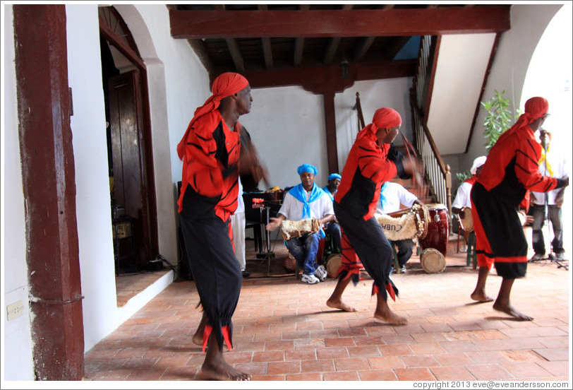 Dancers, Grupo Afrocuba de Matanzas.