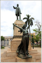 Jos&acute; Mart&iacute; statue, Parque de la Libertad (Liberty Park).