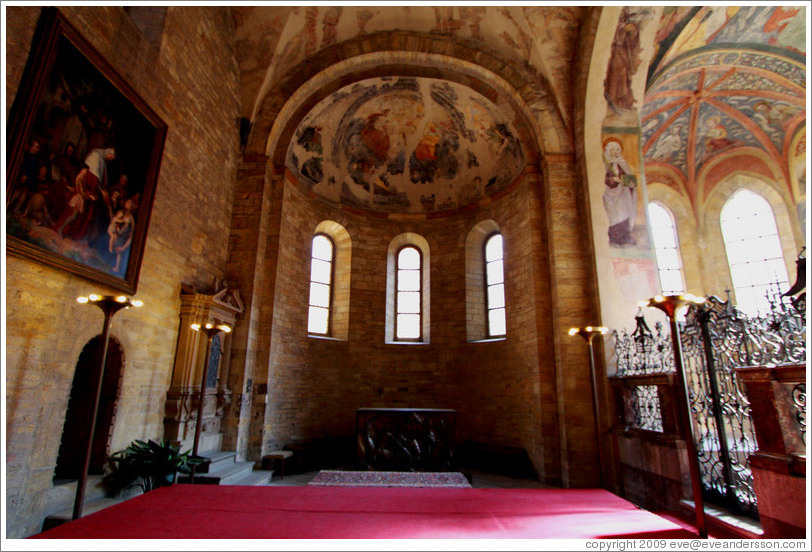 Apse, St. George's Basilica (Bazilika Sv. Ji&#345;? Prague Castle.