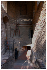 Daliborka Tower, built in 1496, was used as a prison.  Prague Castle.