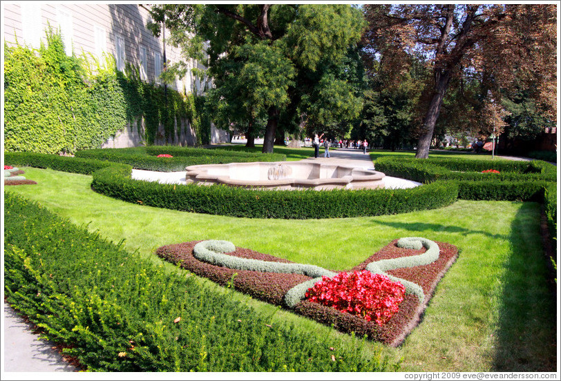 Gardens, Prague Castle.