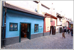 Golden Lane (No. 22), Prague Castle.