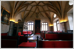 Diet Hall, Old Royal Palace, Prague Castle.