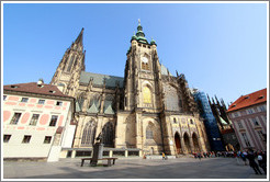 St. Vitus' Cathedral, Prague Castle.