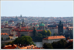 View of Prague from Prague Castle.