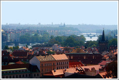 View of Prague from Prague Castle.