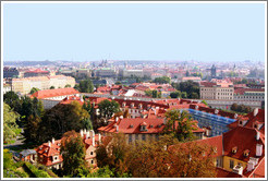 View of Prague from Prague Castle.