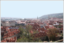 View of Prague from Prague Castle.