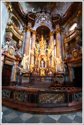 Apse, St. Nicholas' Church (Kostel sv. Mikul?), Mal?trana.