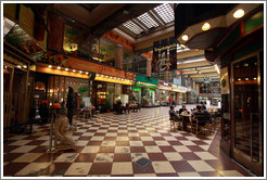 Lucerna Passage (Pas?Lucerna), an Art Nouveau shopping center, Nov?&#283;sto.